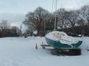 Derwinis sous la neige